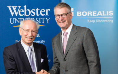 Borealis sponsert Stipendien für Spitzenleistungen an der Webster University