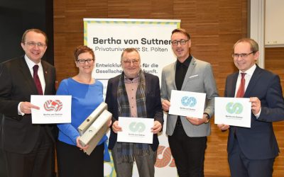 Bertha von Suttner Privatuniversität erfolgreich akkreditiert: Infotermin am 10. Jänner