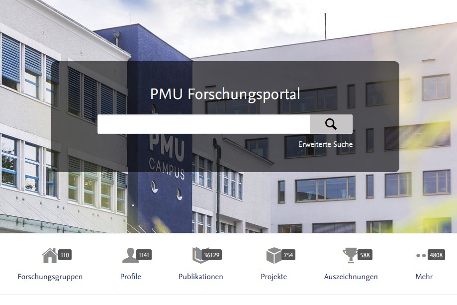 PMU PURE Forschungsinformationssystem