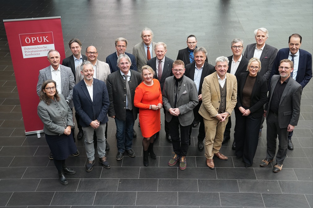 Foto: 69. ÖPUK GV an der UMIT Tirol © UMIT Tirol