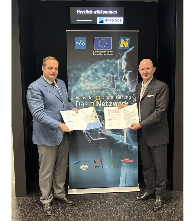 Foto: Kooperationsvertrag DPU & Haus der Digitalisierung © Haus der Digitalisierung