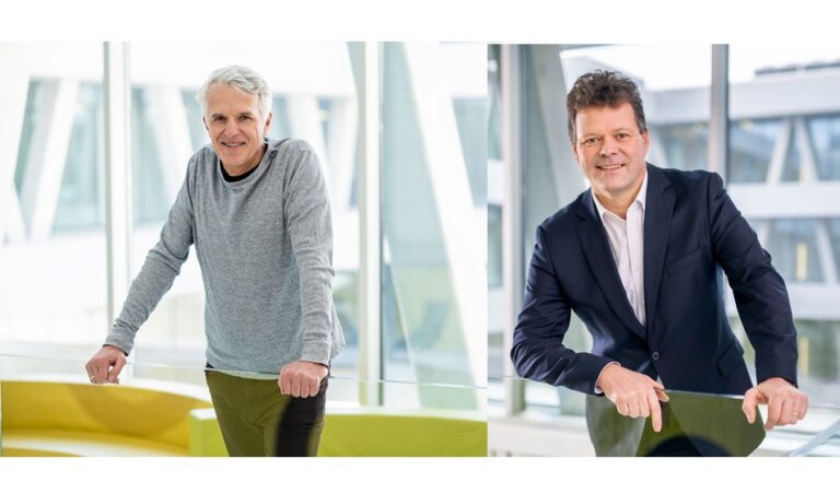 Foto: NDU-Rektor Christoph Wecht © Josef Herfert und NDU-Prorektor und -Geschäftsführer Johannes Zederbauer © Severin Wurnig