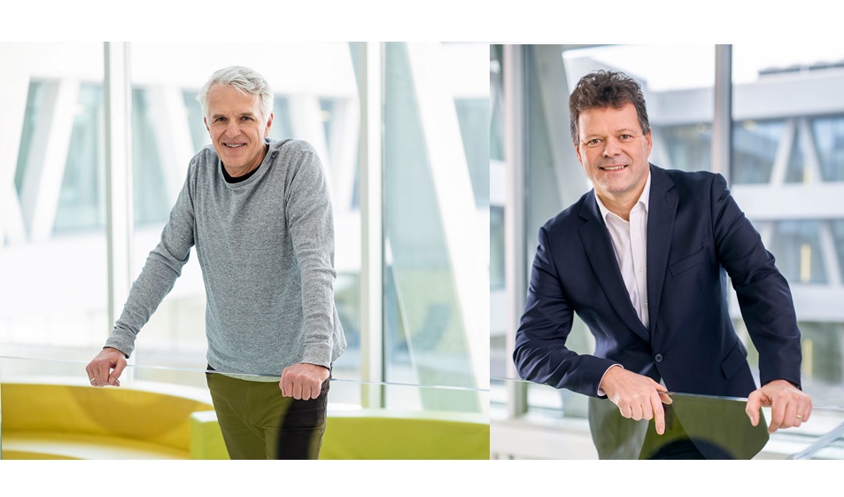 Foto: NDU-Rektor Christoph Wecht © Josef Herfert und NDU-Prorektor und -Geschäftsführer Johannes Zederbauer © Severin Wurnig