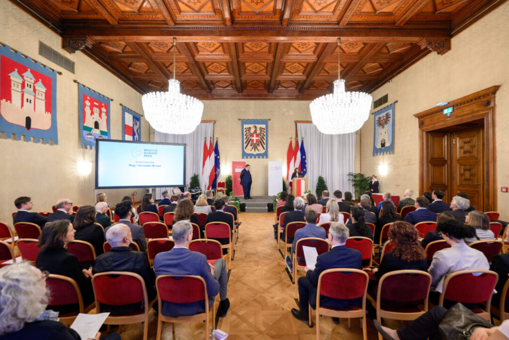Auditorium Brigitte Hamann Preis Verleihung 2026